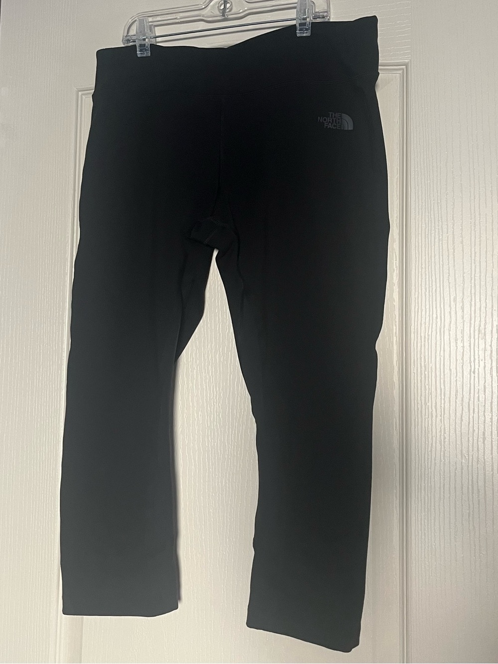 The North Face Black Cropped Leggings Gorpcore Athleisure Outdoor large